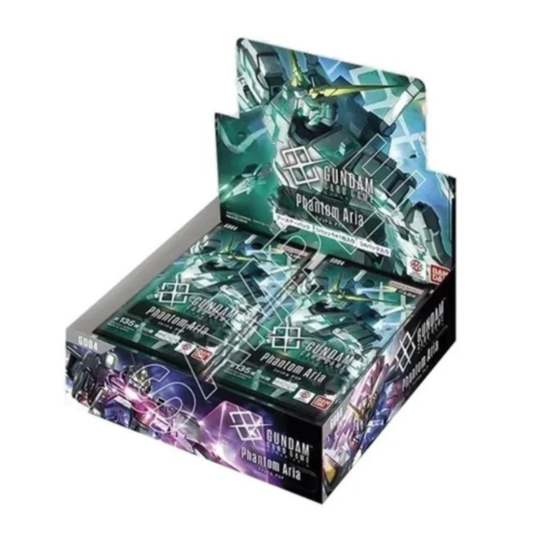 GUNDAM TCG PHANTOM ARIA BOOSTER PACK DISPLAY GD04-TCG-BANDAI-Akibara Xpress