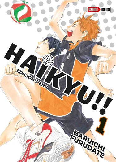HAIKYU (3 EN 1) N.1-Mangas Panini-PANINI-Akibara Xpress