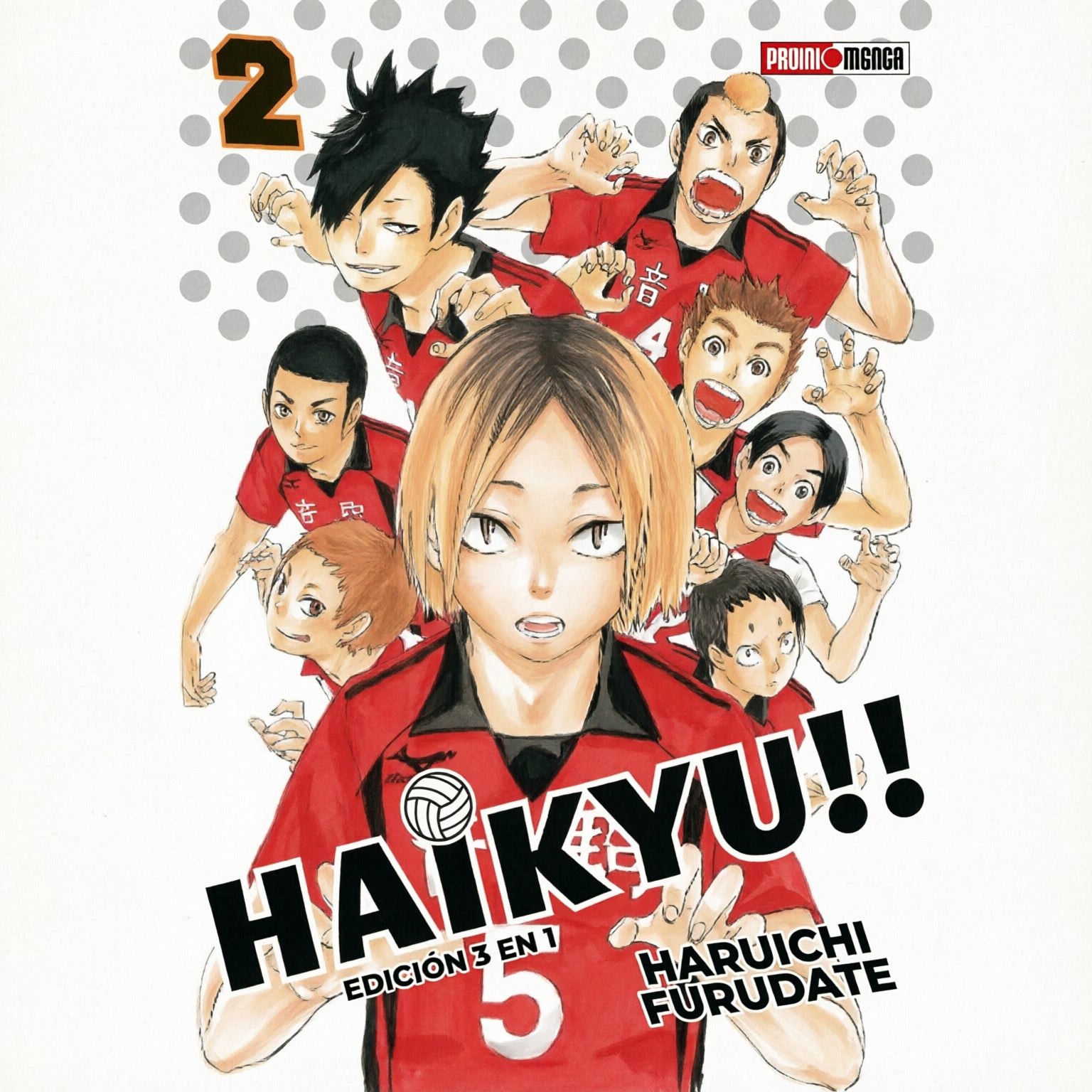 HAIKYU (3 EN 1) N.2-Mangas Panini-PANINI-Akibara Xpress