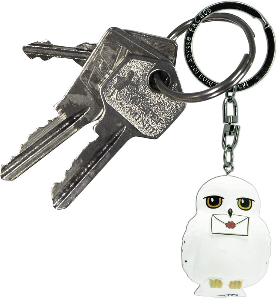 HARRY POTTER - Hedwig 3D Keychain-Llaveros-ABYSTYLE-Akibara Xpress