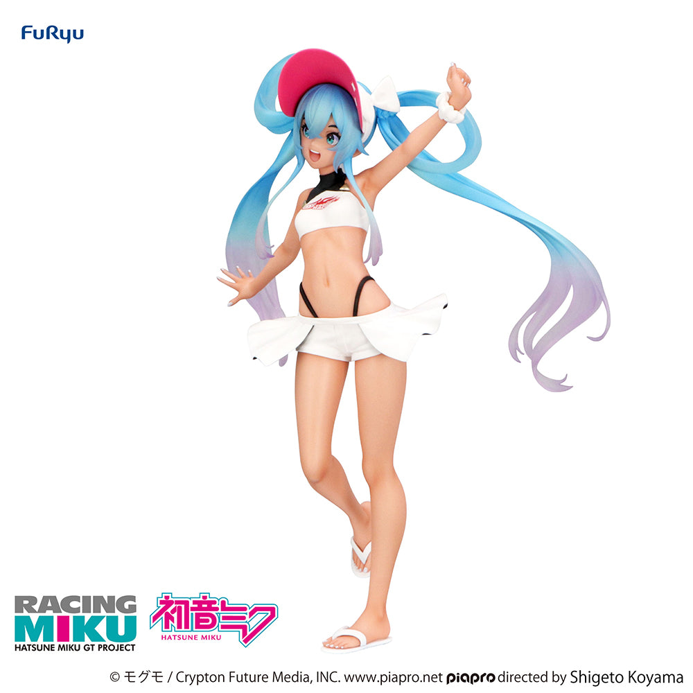 HATSUNE MIKU GT PROJECT TRIO-TRY-IT FIGURE -RACING MIKU 2024 SUMMER HOLIDAY VER.-Figuras-FURYU-Akibara Xpress