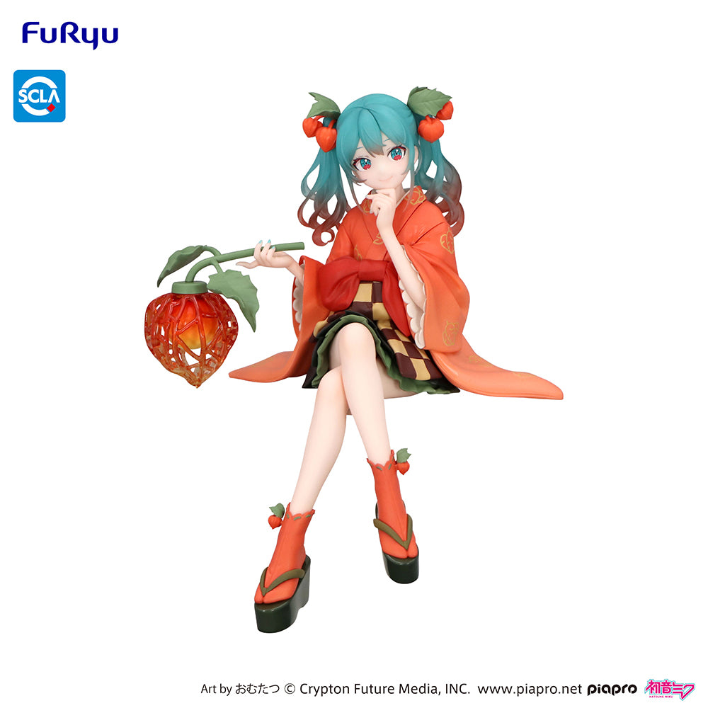 HATSUNE MIKU NOODLE STOPPER FIGURE -FLOWER FAIRY WINTER CHERRY-Figuras-FURYU-Akibara Xpress
