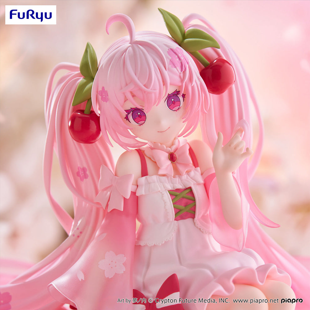 HATSUNE MIKU NOODLE STOPPER FIGURE -SAKURA MIKU 2025-Figuras-FURYU-Akibara Xpress
