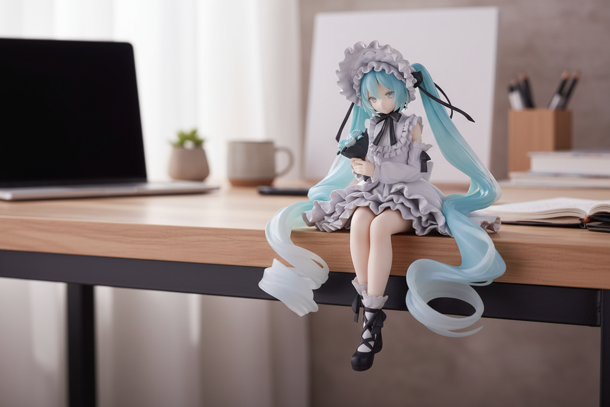 HATSUNE MIKU NOODLE STOPPER FIGURE VINTAGE DOLL STYLE-Figuras-FURYU-Akibara Xpress