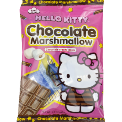 HELLO KITTY MARSHMALLOW CHOCOLATE FLAVOR 47G-Alimentos-Asian Food-Akibara Xpress