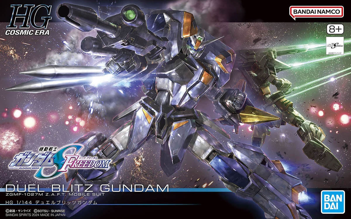 HG 1/144 DUEL BLITZ GUNDAM-Figuras-BANDAI-Akibara Xpress