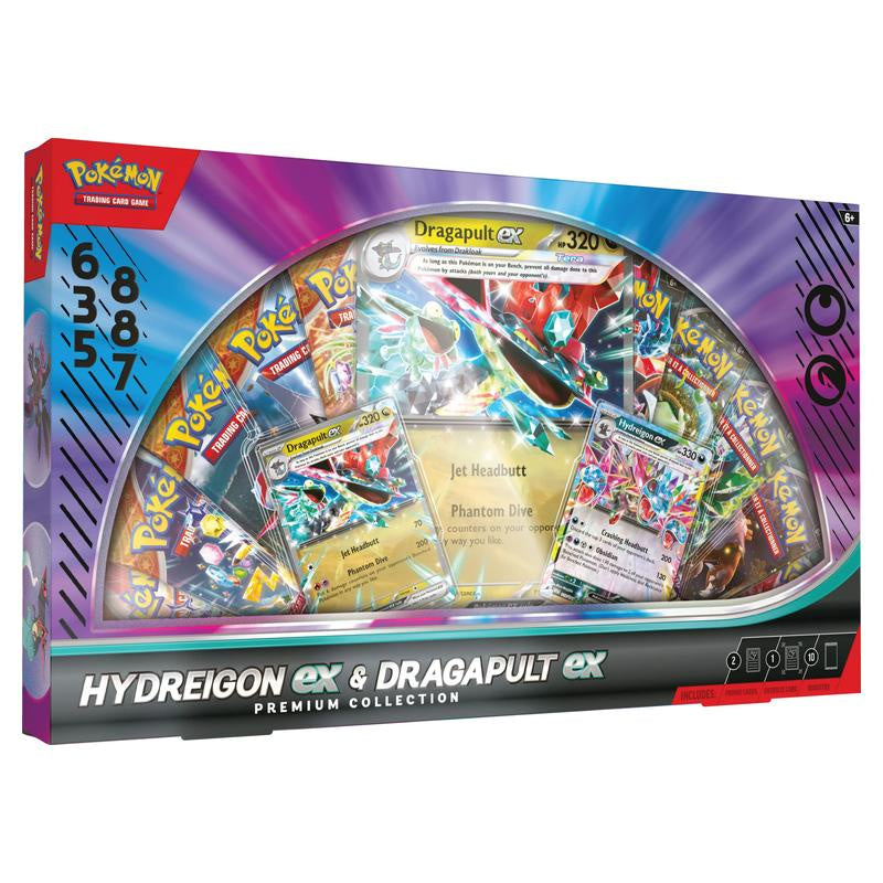 POKEMON TCG DRAGAPULT EX & HYDREIGON EX PREMIUN COLLECTION INGLES