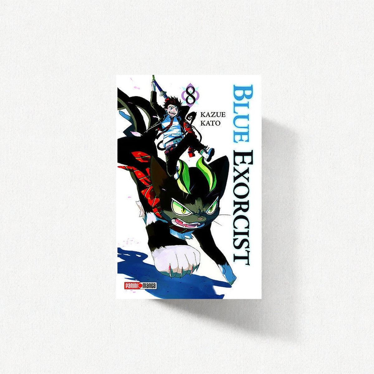 BLUE EXORCIST N.8-Mangas Panini-PANINI-Akibara Xpress (Limpia)