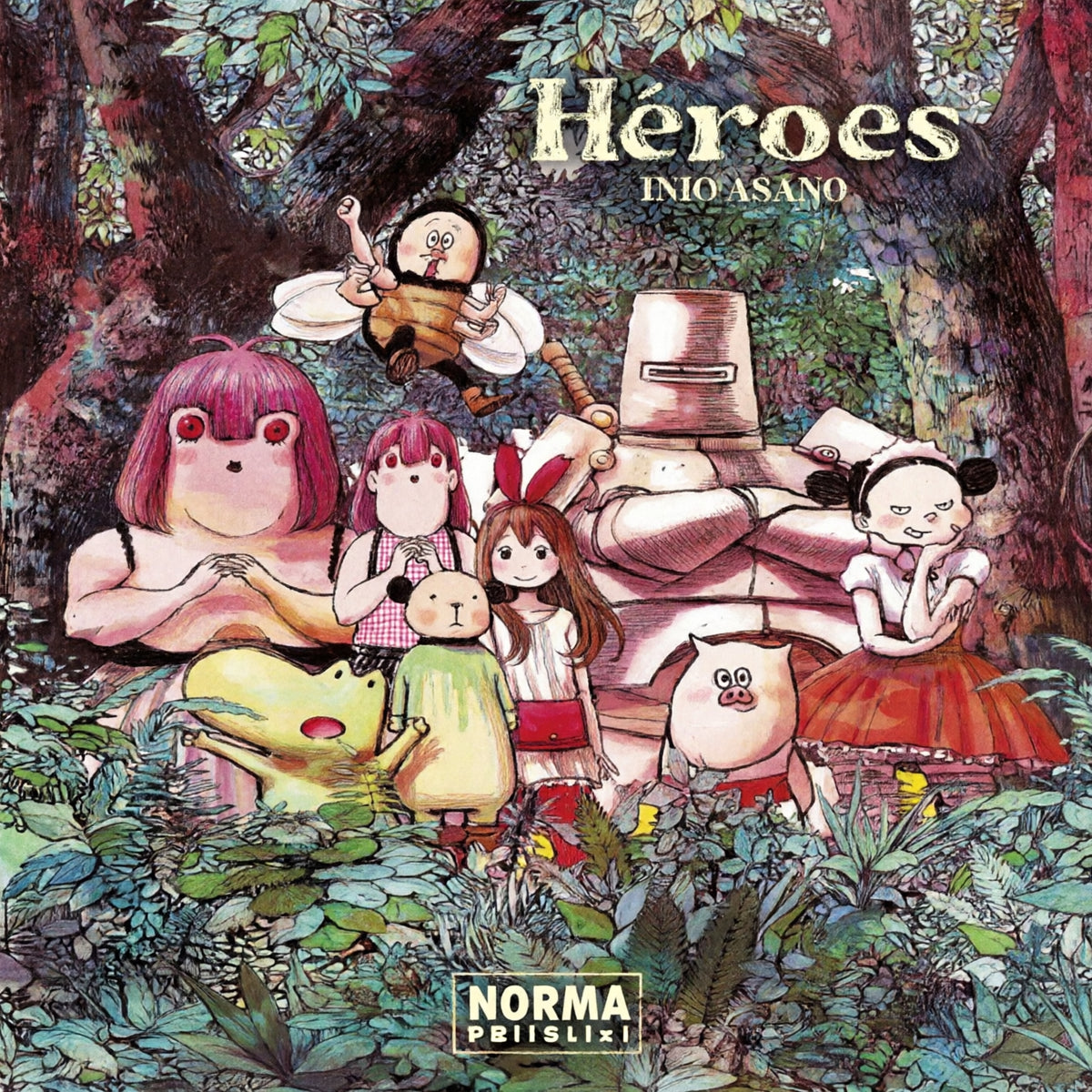 HÉROES DE INIO ASANO EUROPA-Mangas Españoles-NORMA-Akibara Xpress (Mejorada)