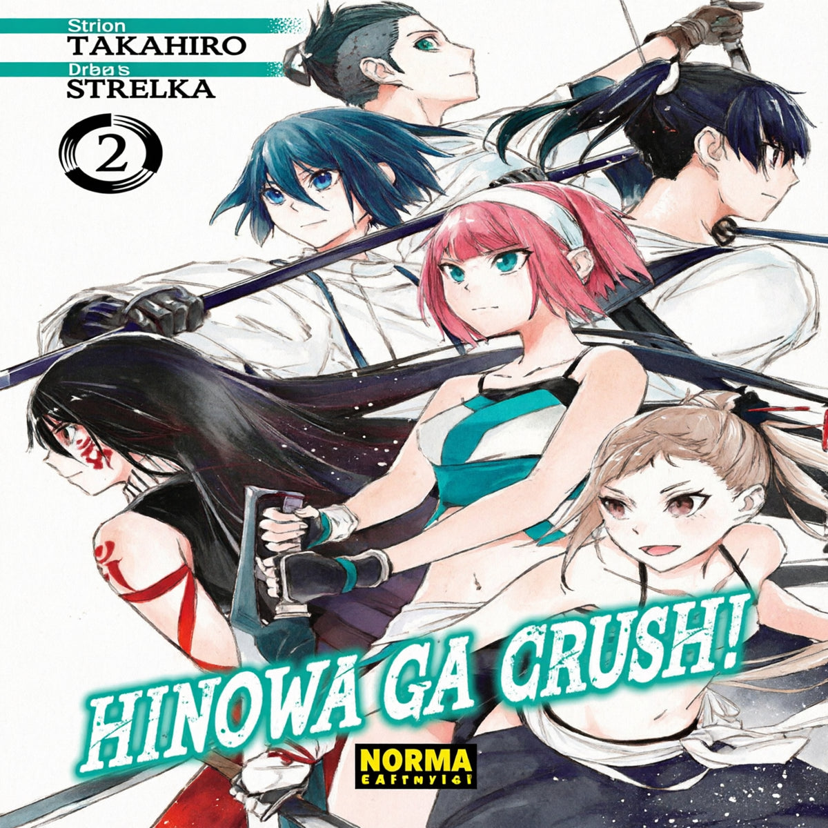 HINOWA GA CRUSH! 02 EUROPA-Mangas Españoles-NORMA-Akibara Xpress (Mejorada)