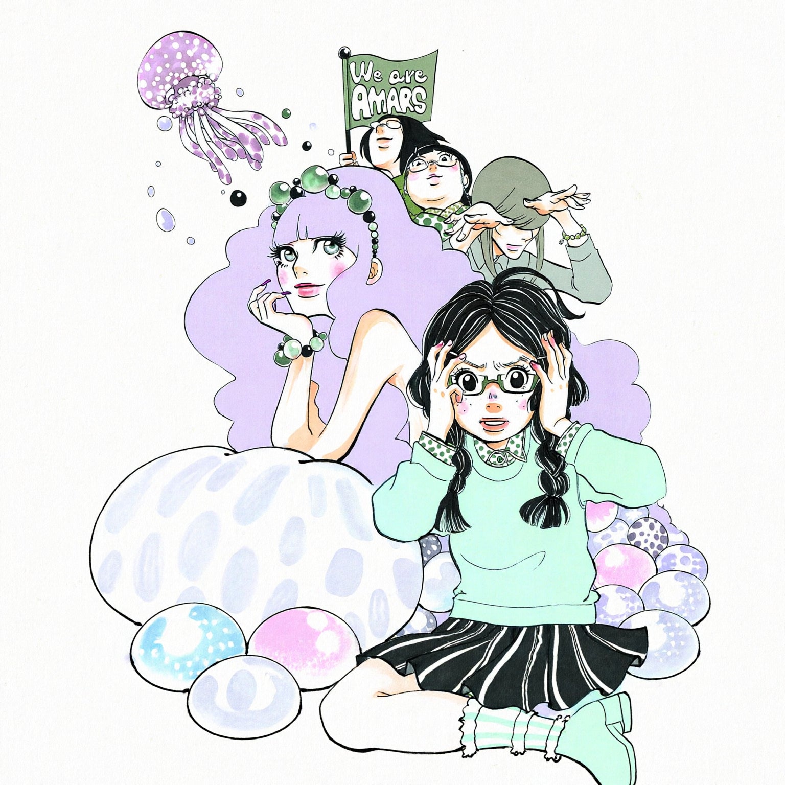 PRINCESS JELLYFISH Nº 01/09-MANGAS NACIONALES-PLANETA COMIC MEXICO-Akibara Xpress (Limpia)