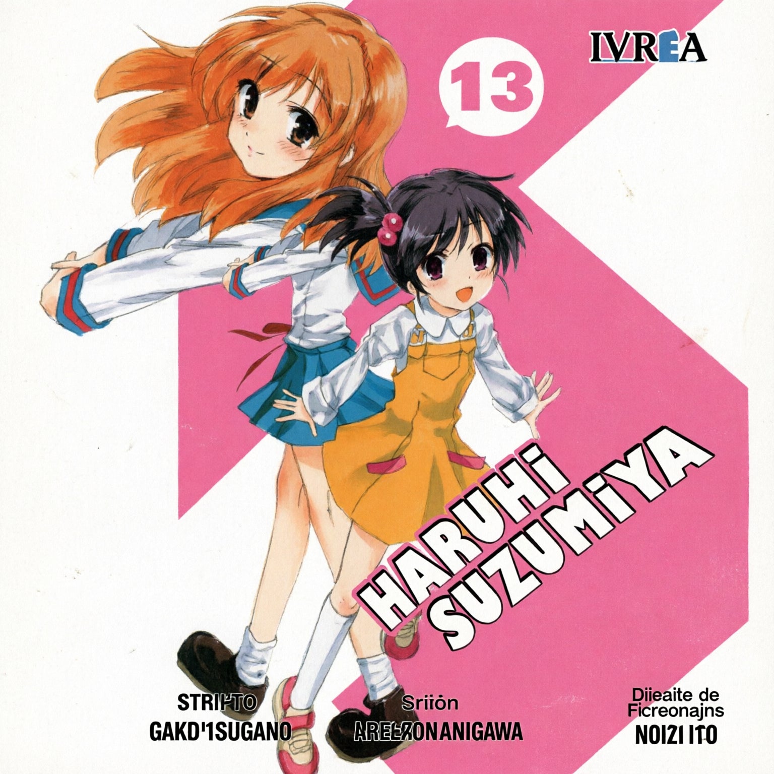HARUHI SUZUMIYA 13 EUROPA-Mangas Españoles-IVREA-Akibara Xpress (Mejorada)