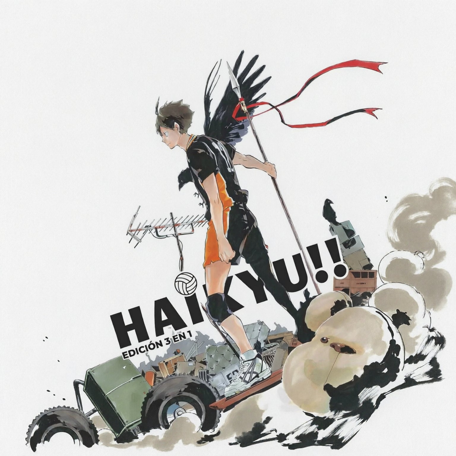 HAIKYU (3 EN 1) N.6-Mangas Panini-PANINI-Akibara Xpress (Limpia)