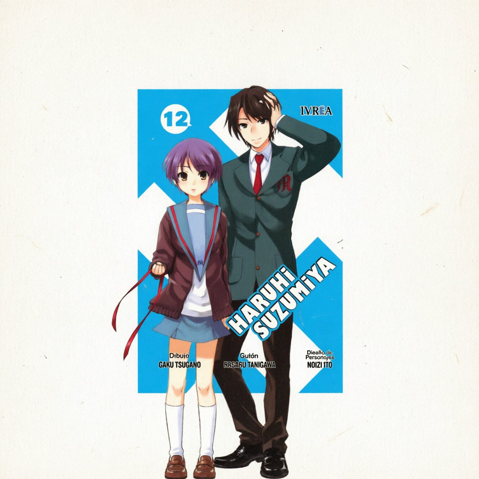 HARUHI SUZUMIYA 12 EUROPA-Mangas Españoles-IVREA-Akibara Xpress (Mejorada)