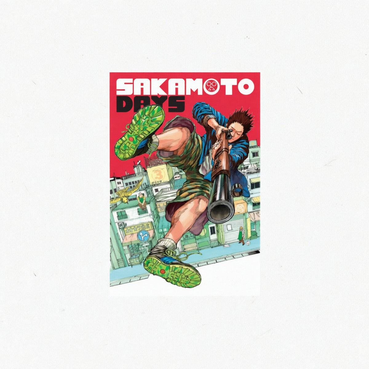 SAKAMOTO DAYS N.3 EUROPA-Mangas Españoles-IVREA-Akibara Xpress (Limpia)