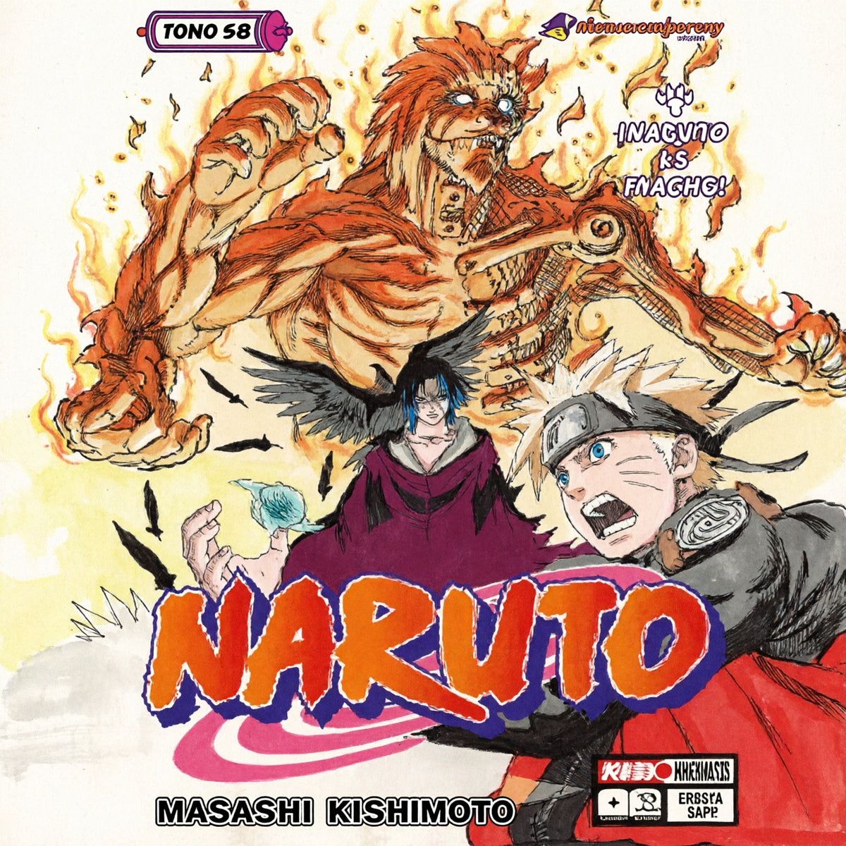 NARUTO N.58-Mangas Panini-PANINI-Akibara Xpress (Mejorada)