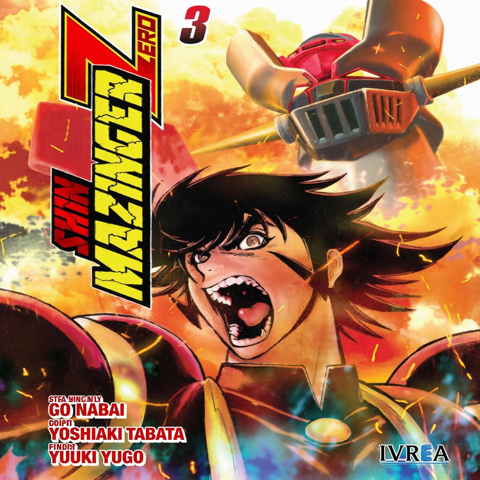 SHIN MAZINGER ZERO 03 EUROPA-Mangas Españoles-IVREA-Akibara Xpress (Mejorada)