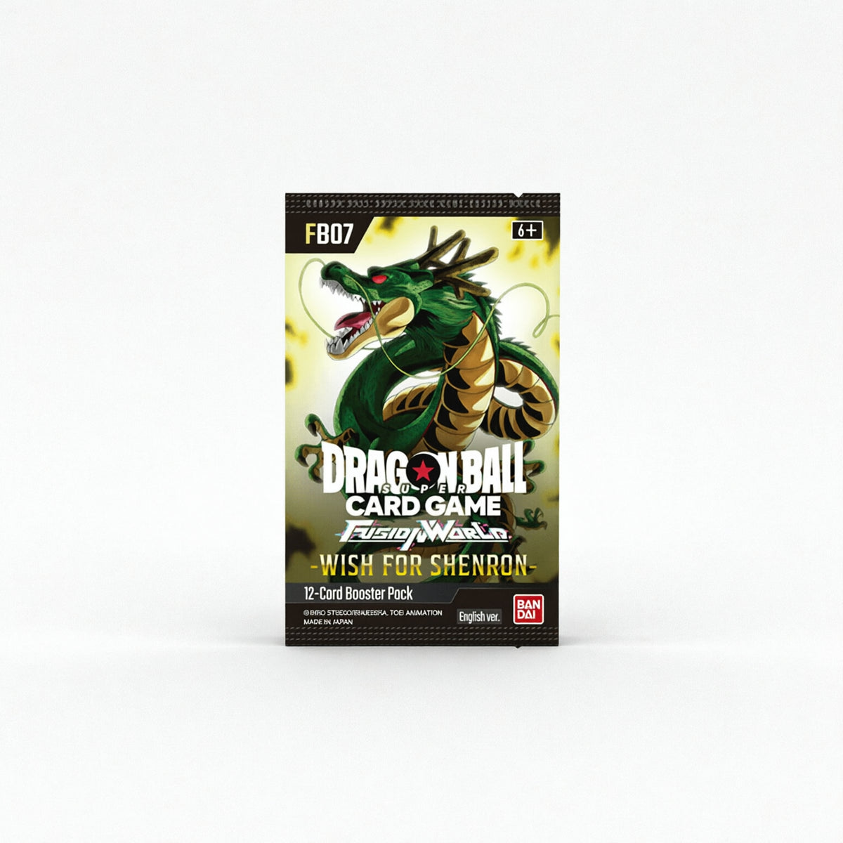 DRAGON BALL TCG FUSION WORLD WISH FOR SHENRON FB07 BOOSTER-TCG-Juegos de Mesa-Akibara Xpress (Mejorada)