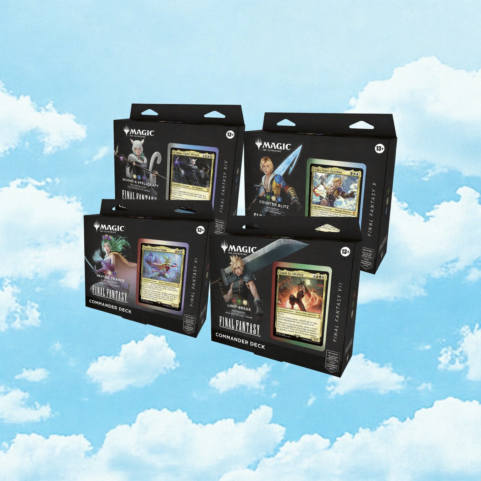 MAGIC THE GATHERING TCG FINAL FANTASY COMMANDER DECK-TCG-Juegos de Mesa-Akibara Xpress (Limpia)