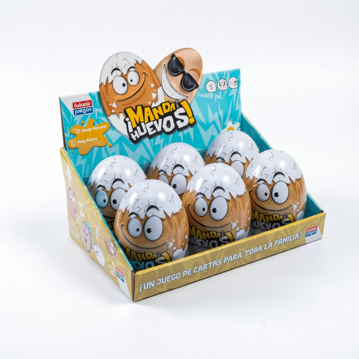 MANDA HUEVOS-Juegos De Mesa-FALOMIR JUEGOS-Akibara Xpress (Mejorada)