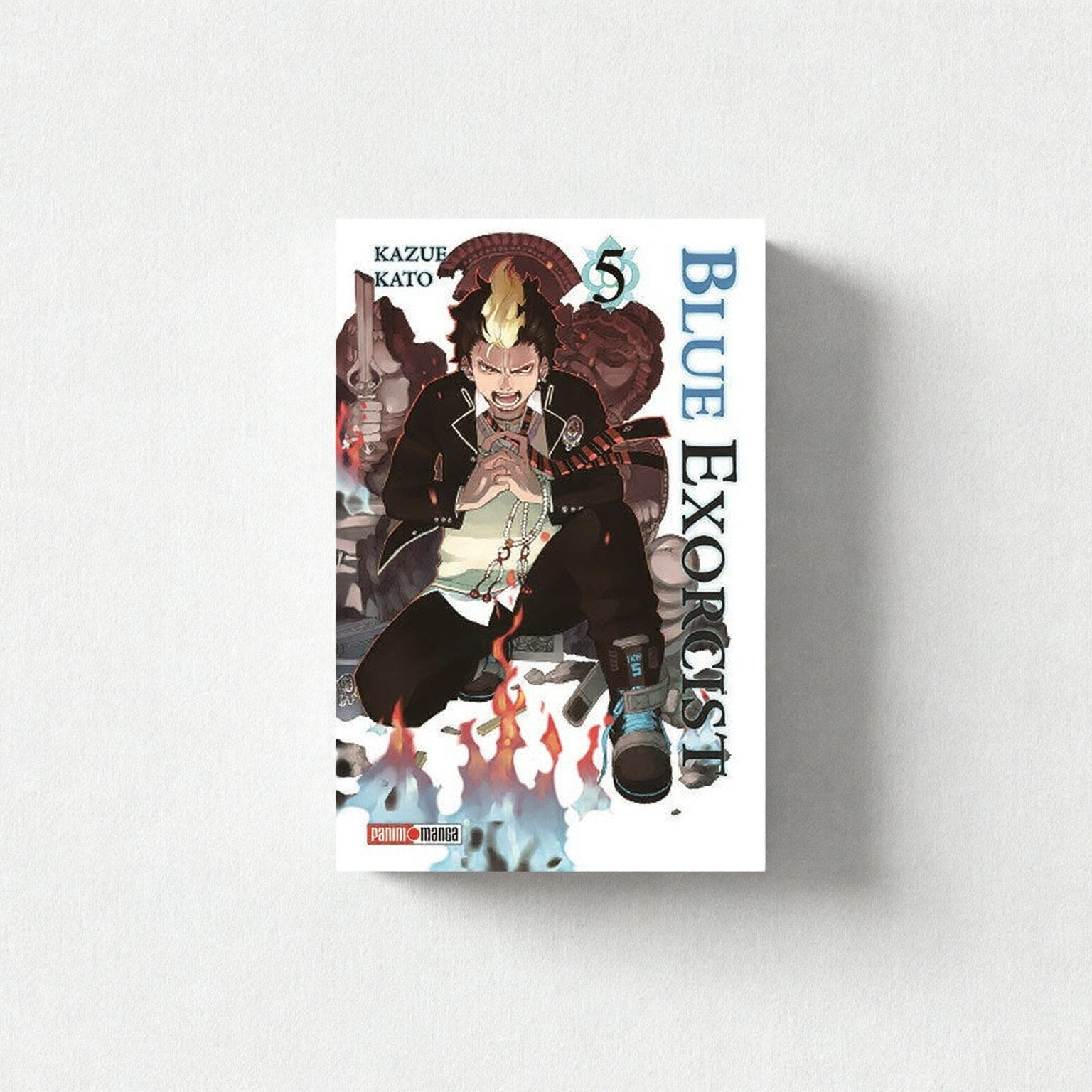BLUE EXORCIST N.5-Mangas Panini-PANINI-Akibara Xpress (Limpia)