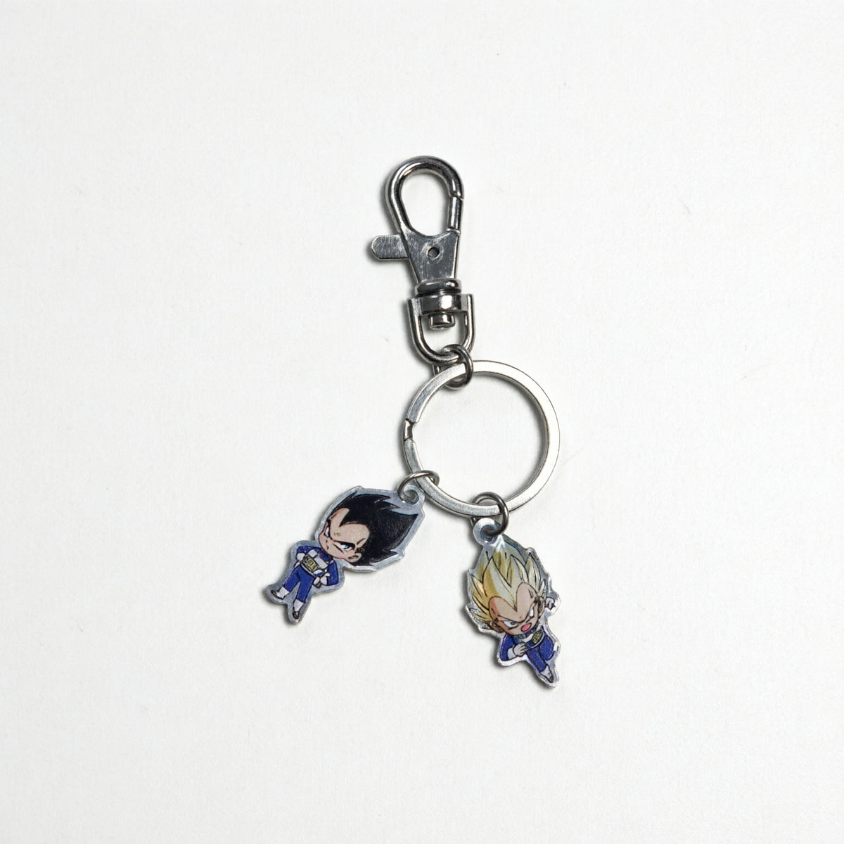 Dragon Ball Super Vegeta Metal Key Chain-Llaveros-Llaveros-Akibara Xpress (Mejorada)