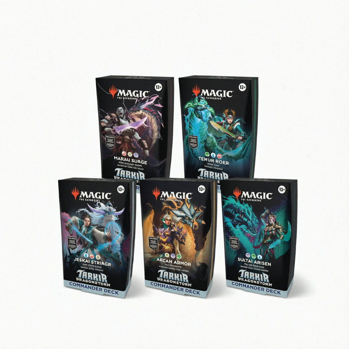 MAGIC THE GATHERING TCG TARKIR DRAGONSTORM COMMANDER DECK INDIVIDUAL INGLES-TCG-WIZARDS OF THE COAST-Akibara Xpress (Mejorada)