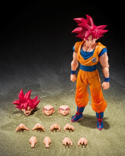 PREVENTA SH FIGUARTS SUPER SAIYAN GOD SON GOKU