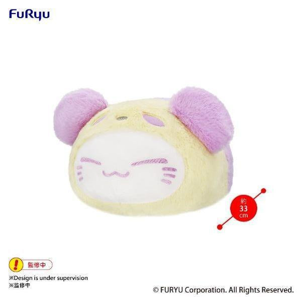 PREVENTA NEMUNEKO CAT PASTEL PANDA BIG PLUSH TOY PURPLE