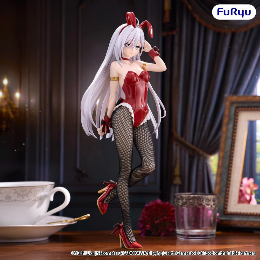 PREVENTA PLAYING DEATH GAMES TO PUT FOOD ON THE TABLE BICUTE BUNNIES FIGURE YUKI