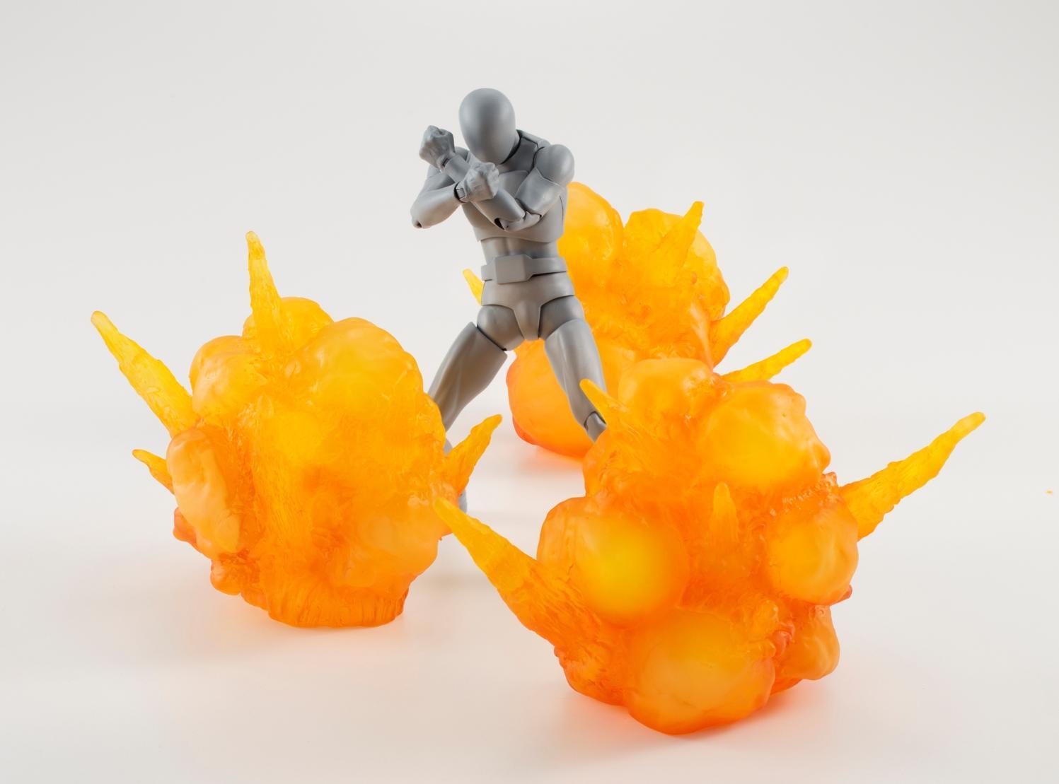 PREVENTA TAMASHII EFFECT EXPLOSION RED VER FOR SH FIGUARTS