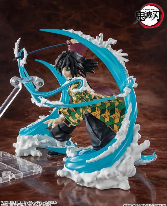 PREVENTA SH FIGUARTS TANJIRO KAMADO AND GIYU TOMIOKA WATER BREATHING EFFECT