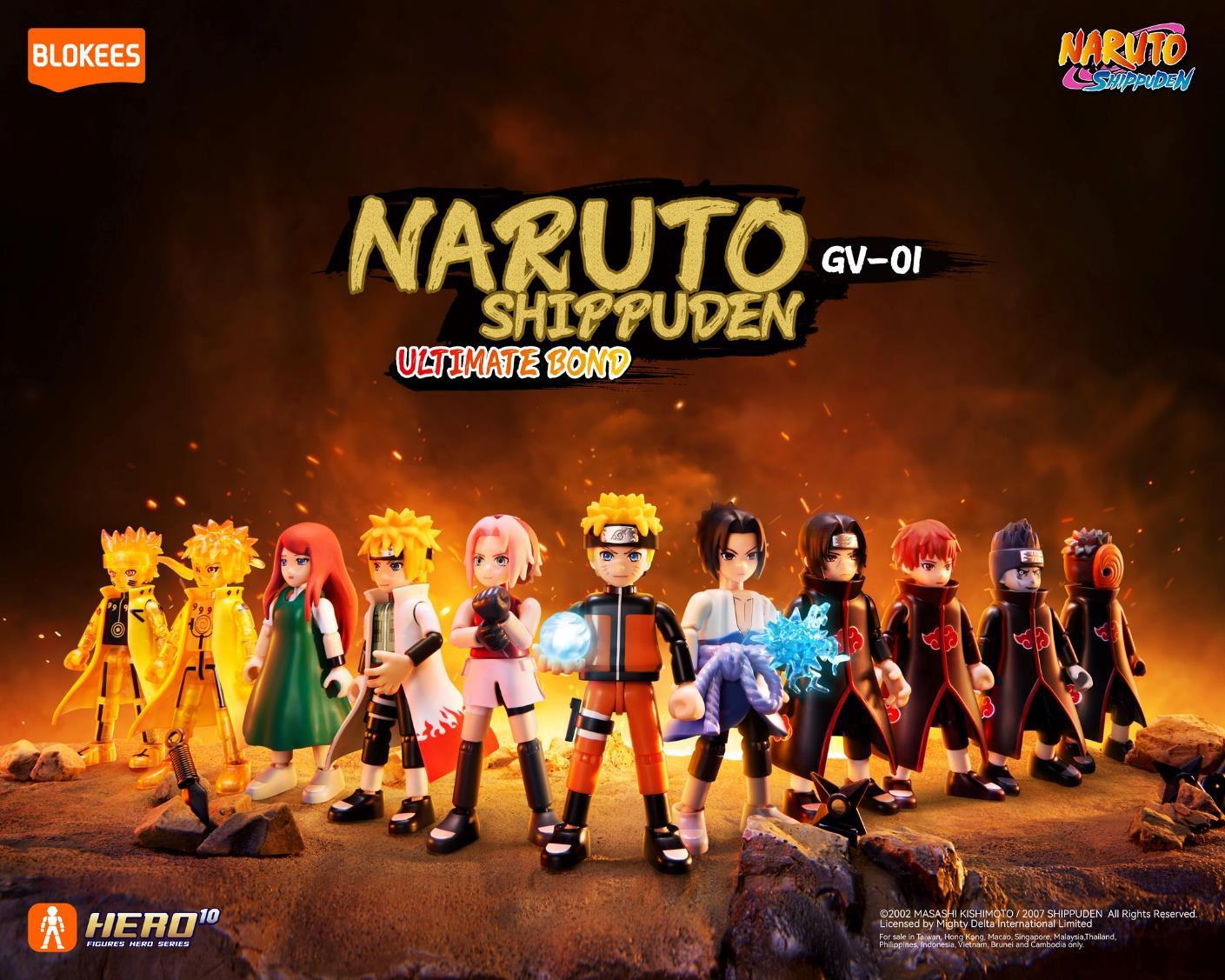 PREVENTA NARUTO GALAXY VERSION 01 ULTIMATE BOND PIEZA
