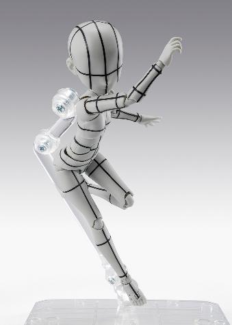 PREVENTA SH FIGUARTS CHAN KEN SUGIMORI EDITION WIRE FRAME (GRAY COLOR VER)
