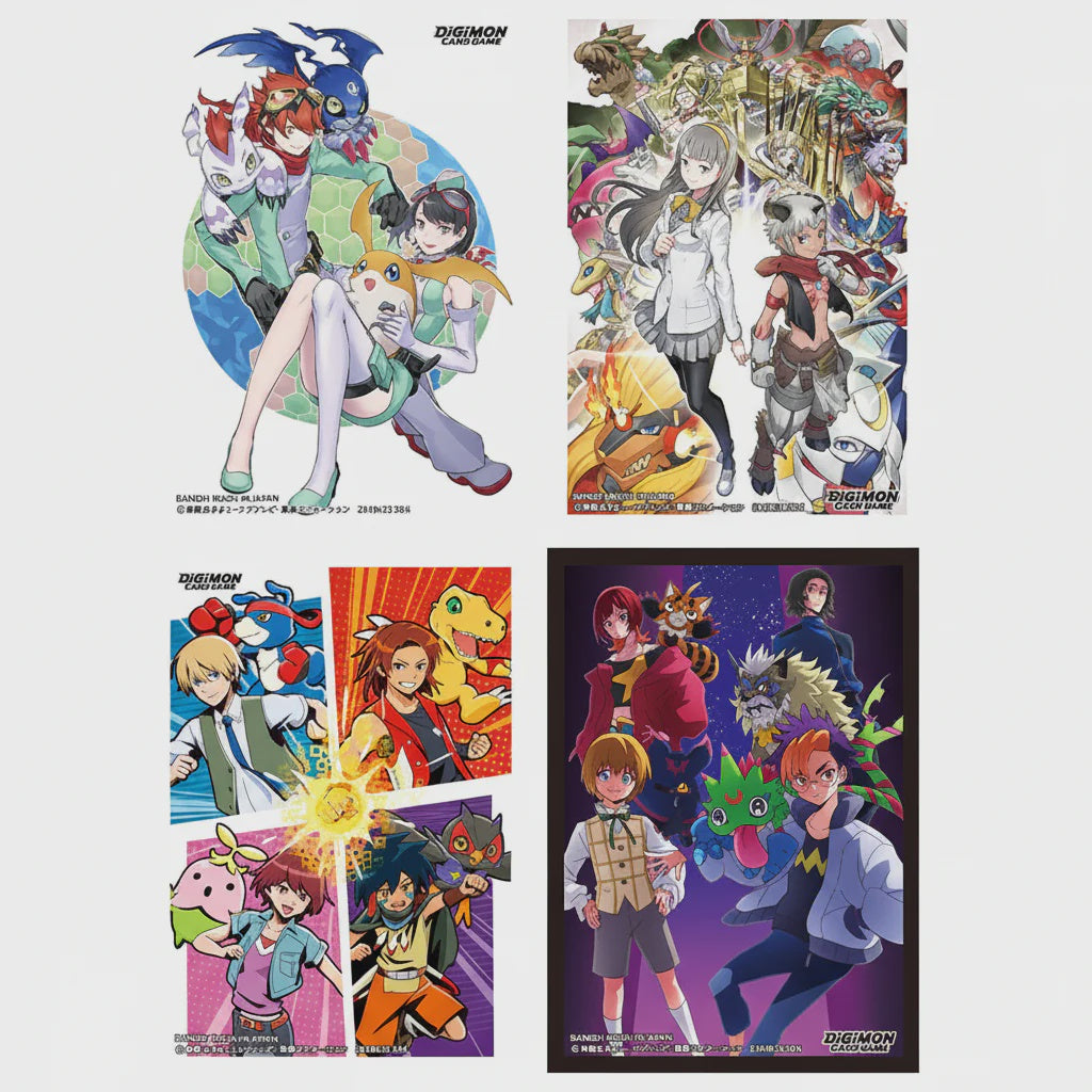 DIGIMON TCG OFFICIAL SLEEVES DISPLAY 2026