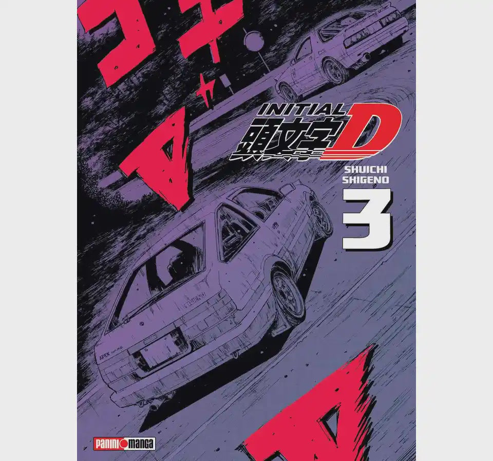 INITIAL D N.3-Mangas Panini-PANINI-Akibara Xpress