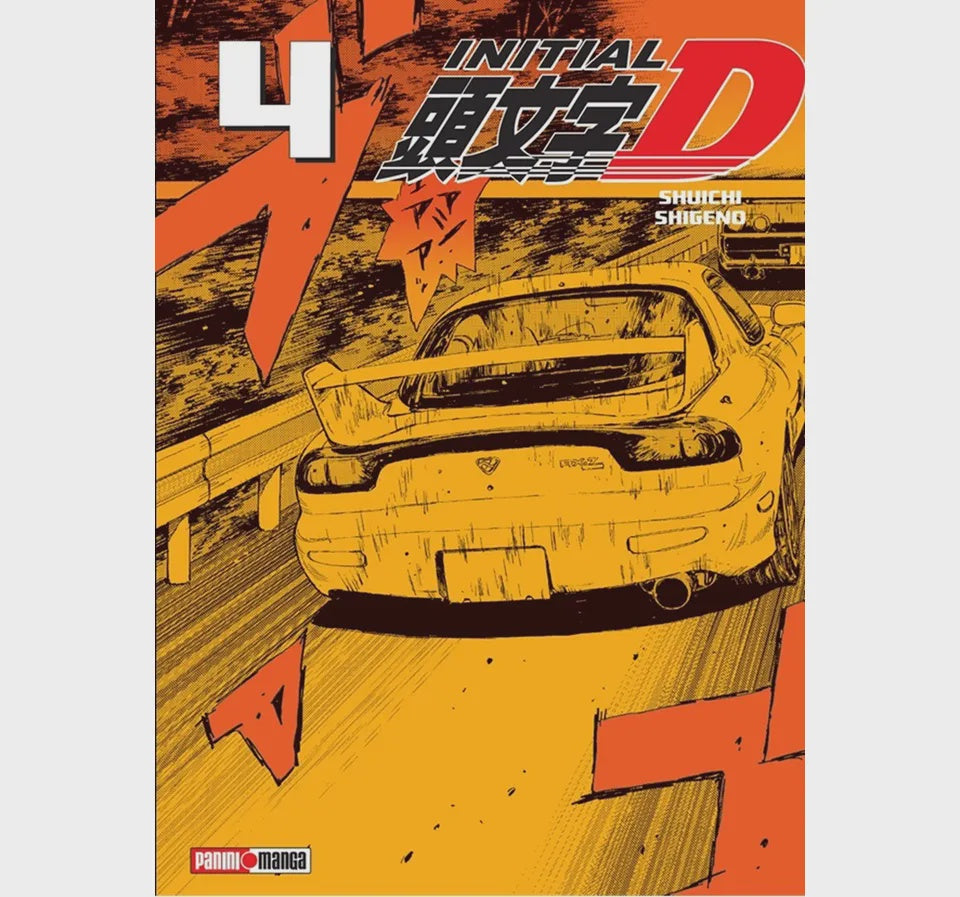 INITIAL D N.4-Mangas Panini-PANINI-Akibara Xpress