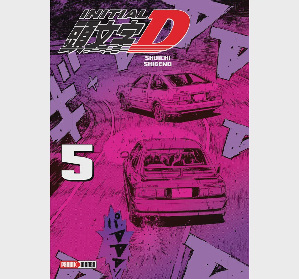 INITIAL D N.5-Mangas Panini-PANINI-Akibara Xpress