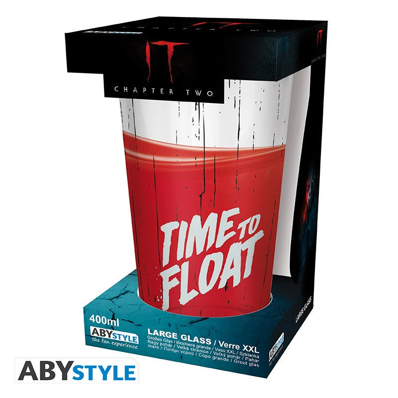 IT - Large Glass - 400ml - Time to Float - x2