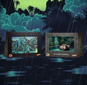 Jeep Wrangler y Dr. Ian Malcolm Mattel Hot Wheels Jurassic Park-Figuras-MATTEL-Akibara Xpress