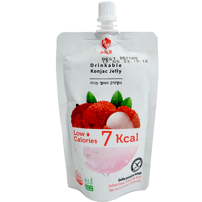 JELLY.B DRINKABLE KONJAC JELLY LYCHEE FLAVOR 150ML-Alimentos-Asian Food-Akibara Xpress