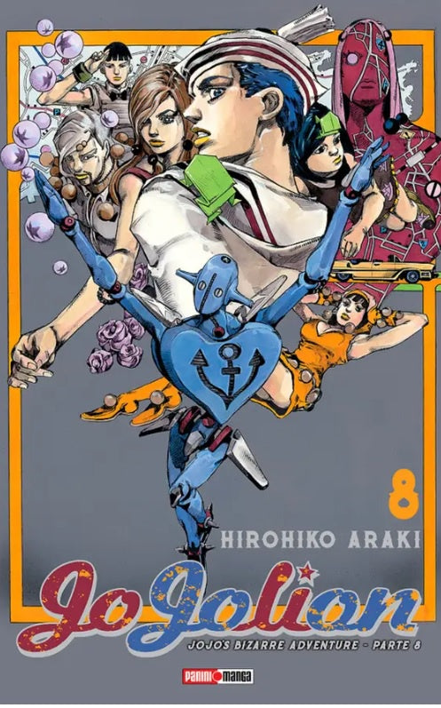 JOJO´S PART 8 - JOJOLION TANKOBOON FORMAT N.8-Mangas Panini-PANINI-Akibara Xpress