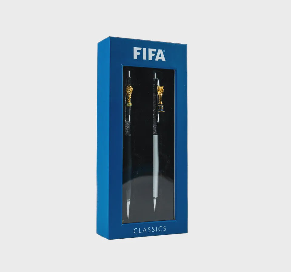 Juego de plumas trofeos de la Copa del Mundo (World Cup)-MERCH FIFA-MERCH FIFA-Akibara Xpress