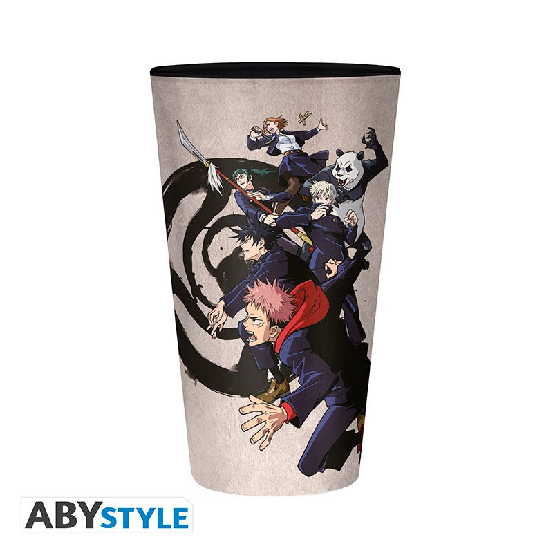 JUJUTSU KAISEN LARGE GLASS 400ML TOKYO VS KYOTO