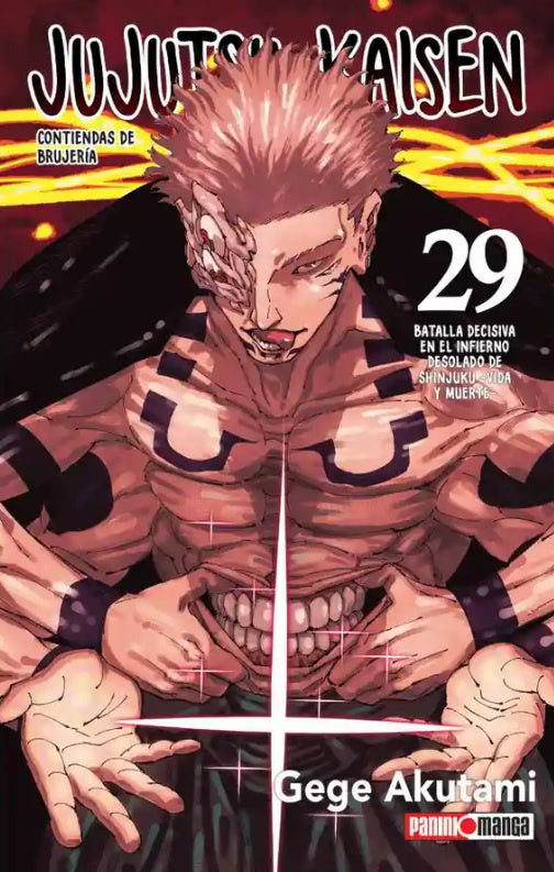 JUJUTSU KAISEN N.29-Mangas Panini-PANINI-Akibara Xpress