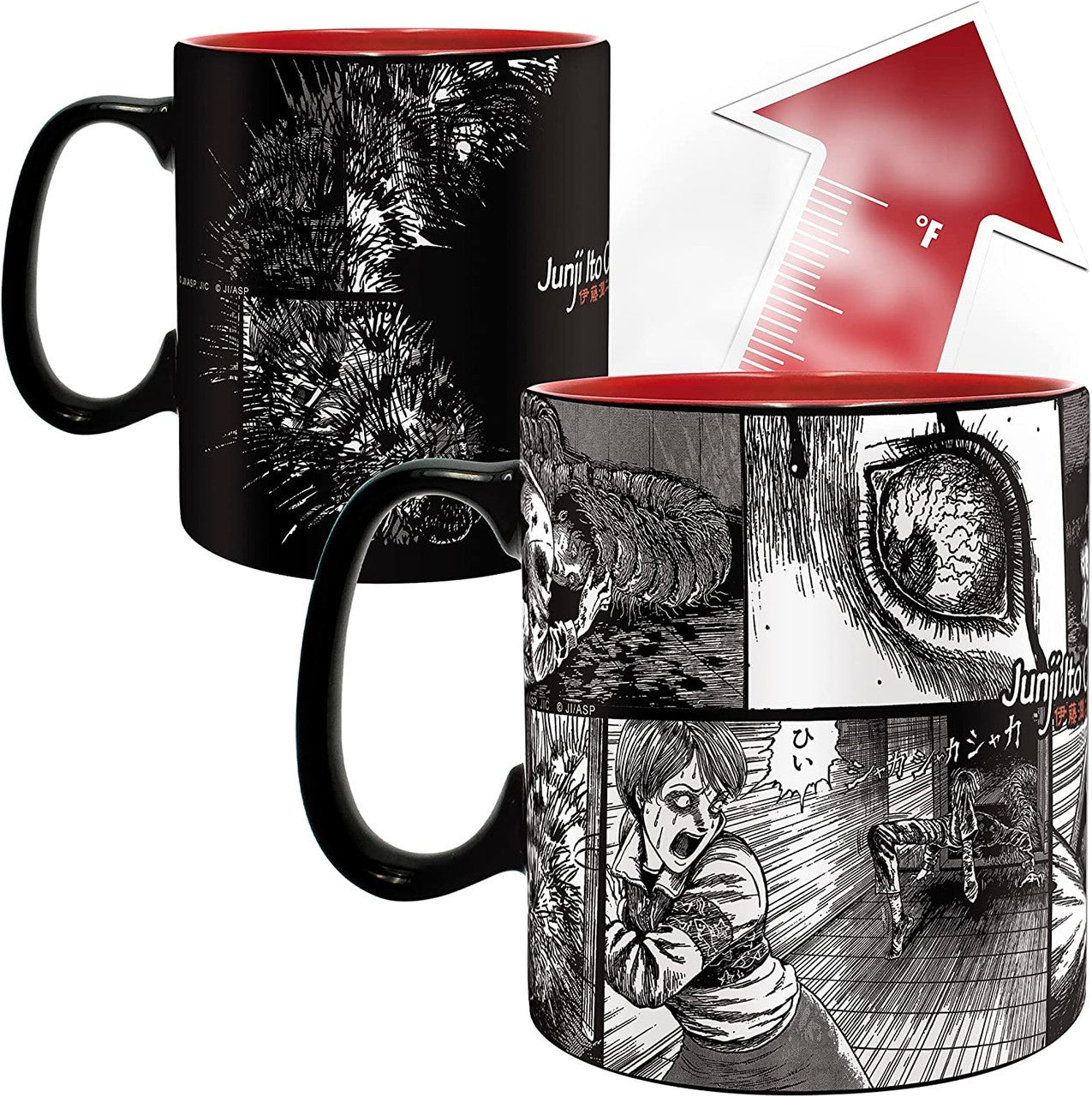 JUNJI ITO - Honored Ancestor Heat Change Mug, 16 oz.-Tazas-ABYSTYLE-Akibara Xpress