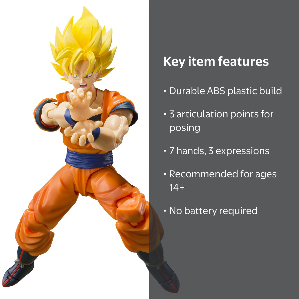 BANDAI SH Figuarts Super Saiyan Full Power Son Gokú