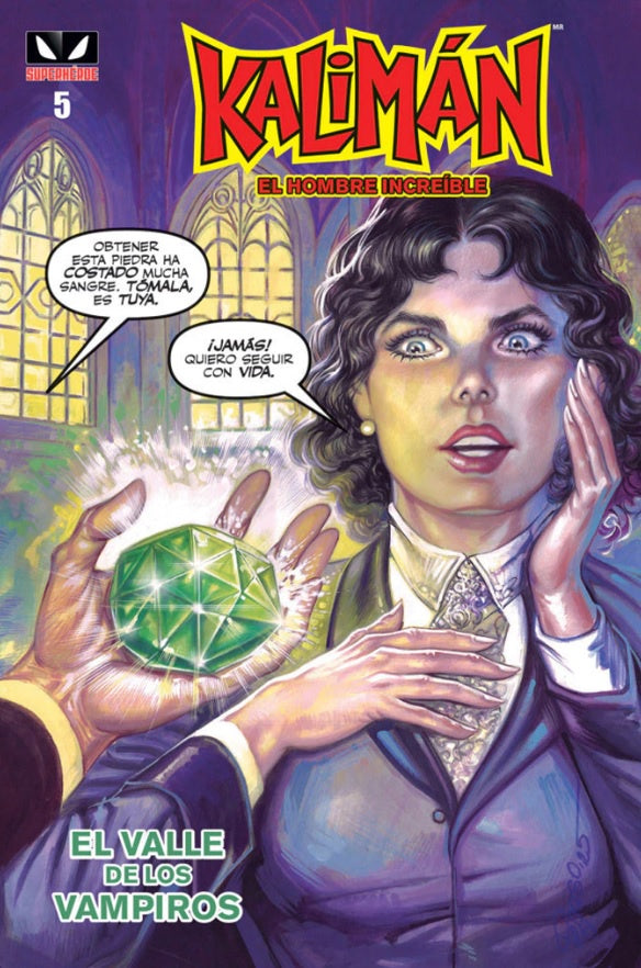 KALIMÁN EL HOMBRE INCREÍBLE EL VALLE DE LOS VAMPIROS 5-Mangas Kamite-Manga Kamite-Akibara Xpress