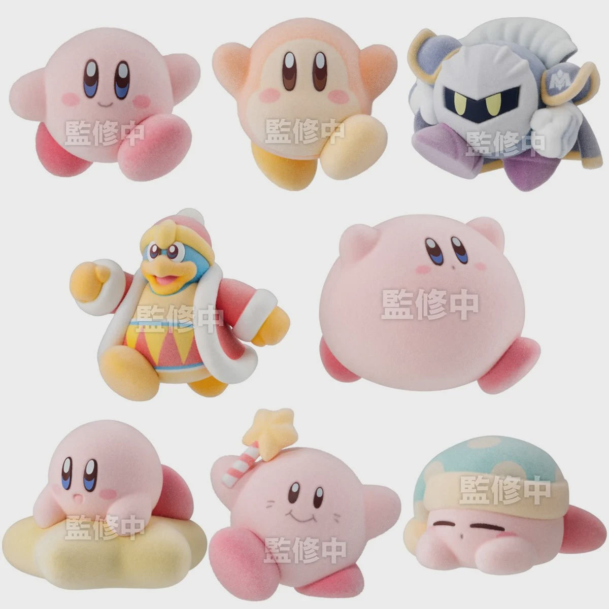 KIRBY PUPUPU FLOCKY DOLL MINI-FIGURE-Figuras-BANDAI-Akibara Xpress