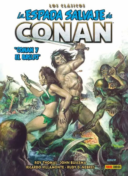 LA ESPADA SALVAJE DE CONAN LOS CLASICOS N.17-Mangas Panini-PANINI-Akibara Xpress